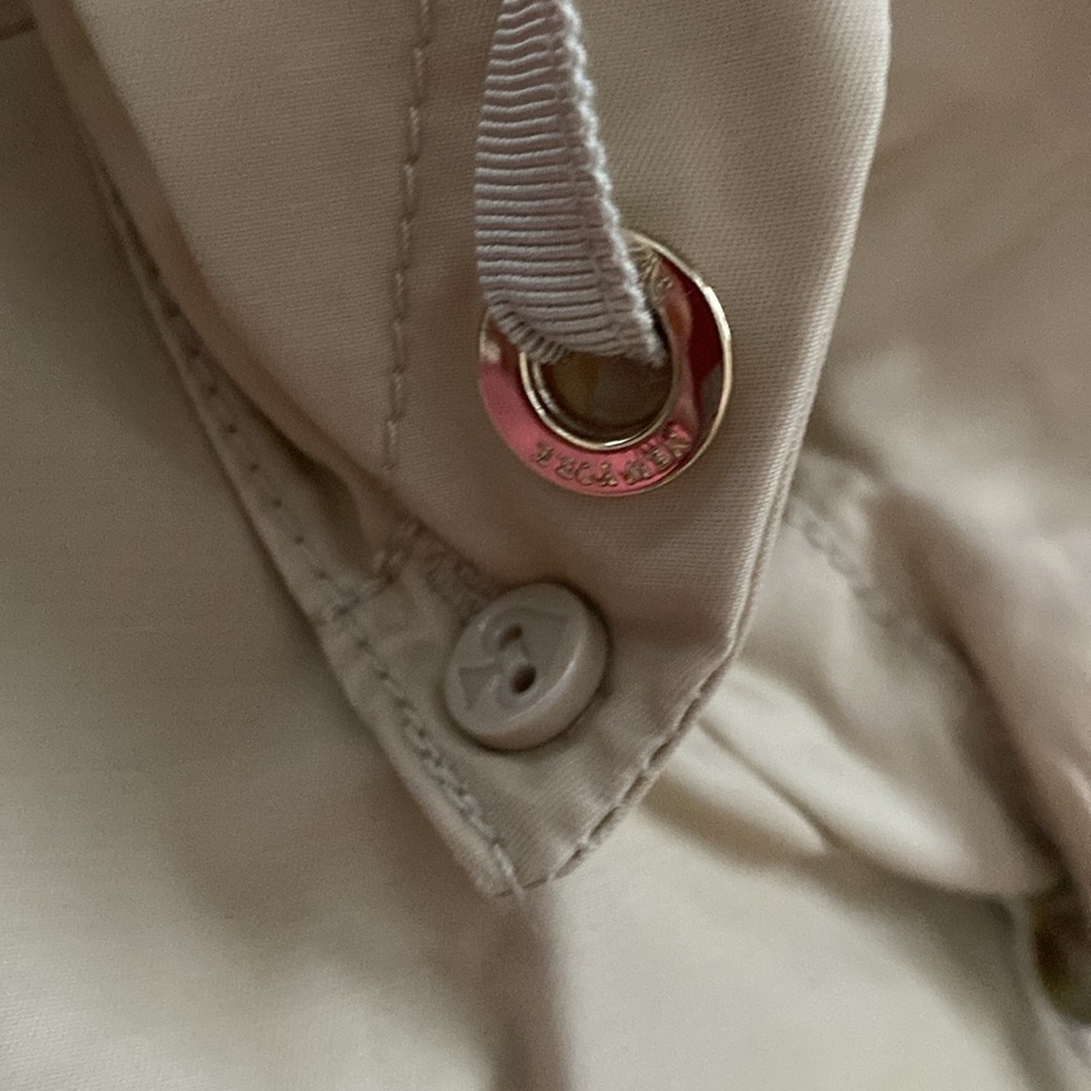 Kate Spade Scalloped Belted Hood Trench Coat - Picture 16 of 16